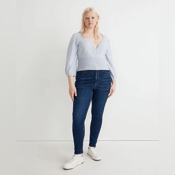 Madewell Denim - Madewell Curvy High-Rise Skinny Jeans in Seville Wash Size 28
